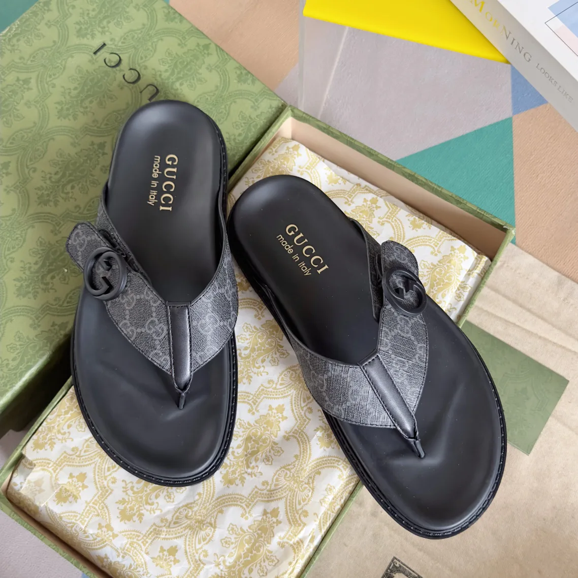 Шлепанцы Мужские Gucci 45967