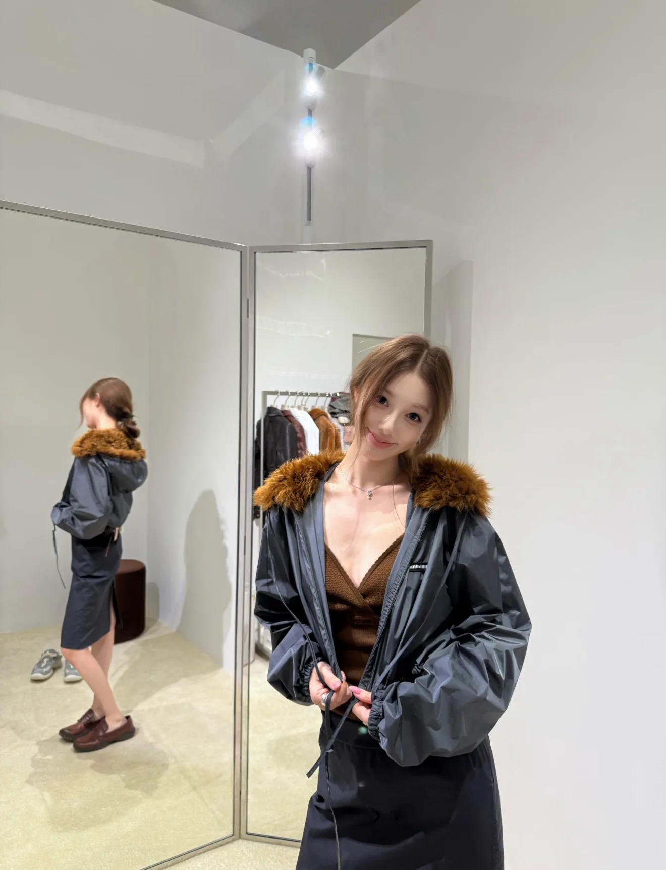 Куртки И Пуховики Женские Miu Miu 18112906