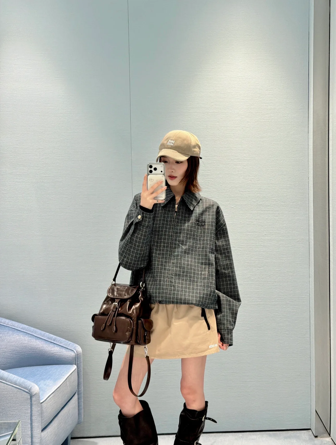 Куртки И Пуховики Женские Miu Miu 18112905