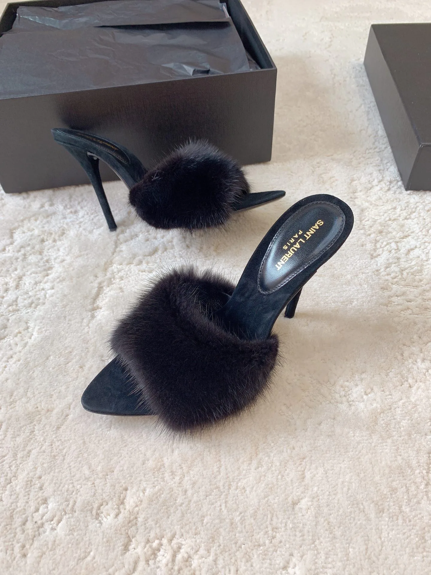 Туфли Женские Saint Laurent 4289037