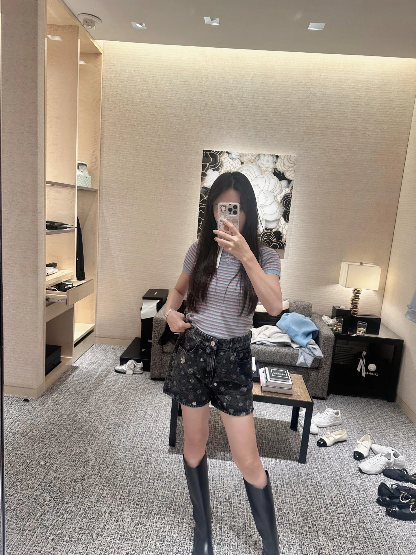 Шорты Женские Chanel 11573914