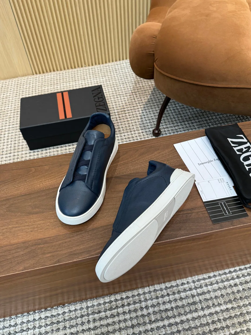 Кроссовки Мужские Zegna 18265348
