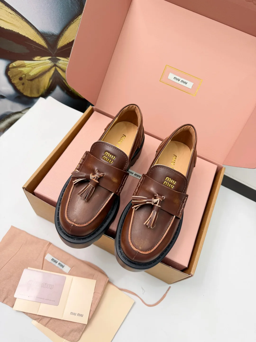 Лоферы И Мокасины Женские Miu Miu 17906634