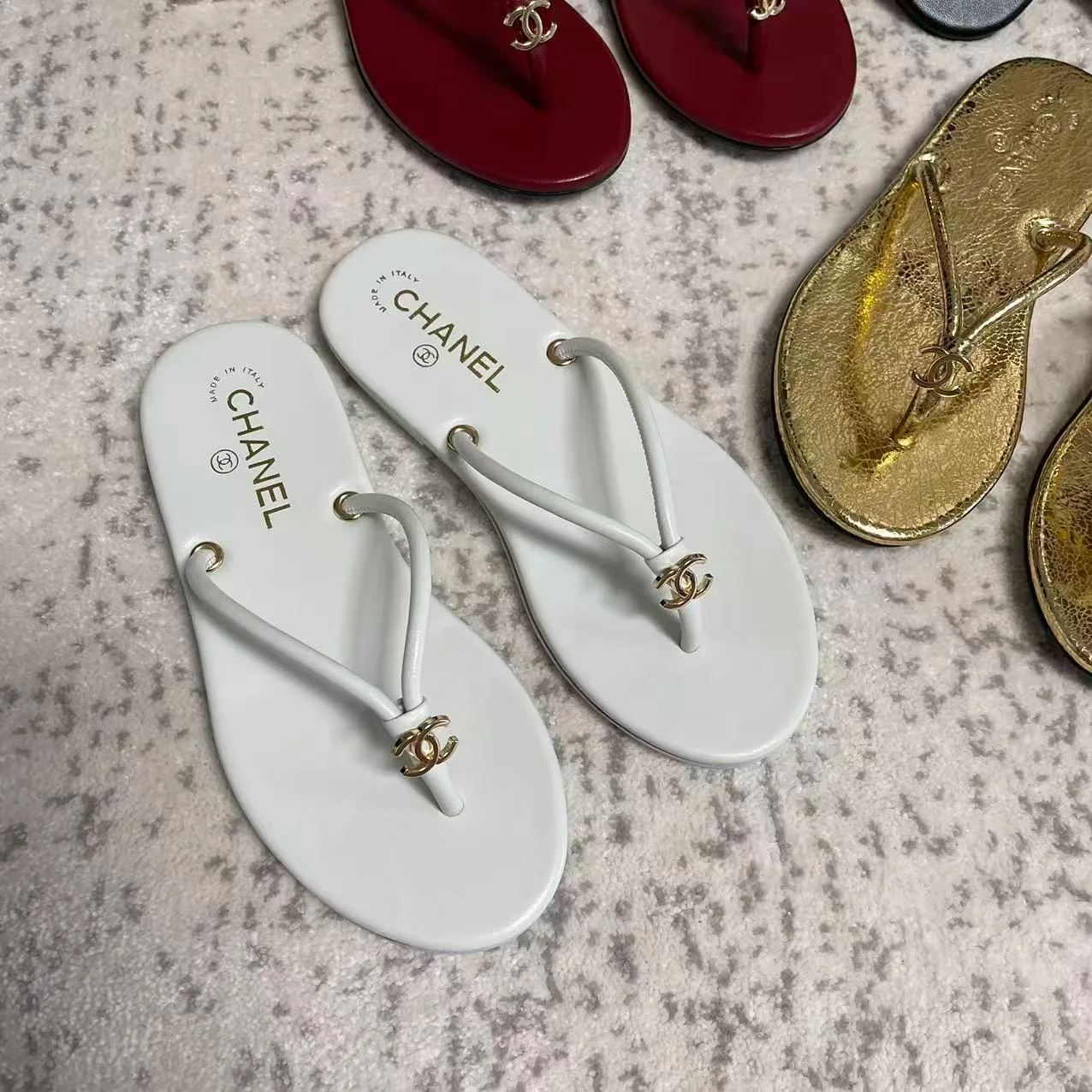 Шлепанцы Женские Chanel 11893463