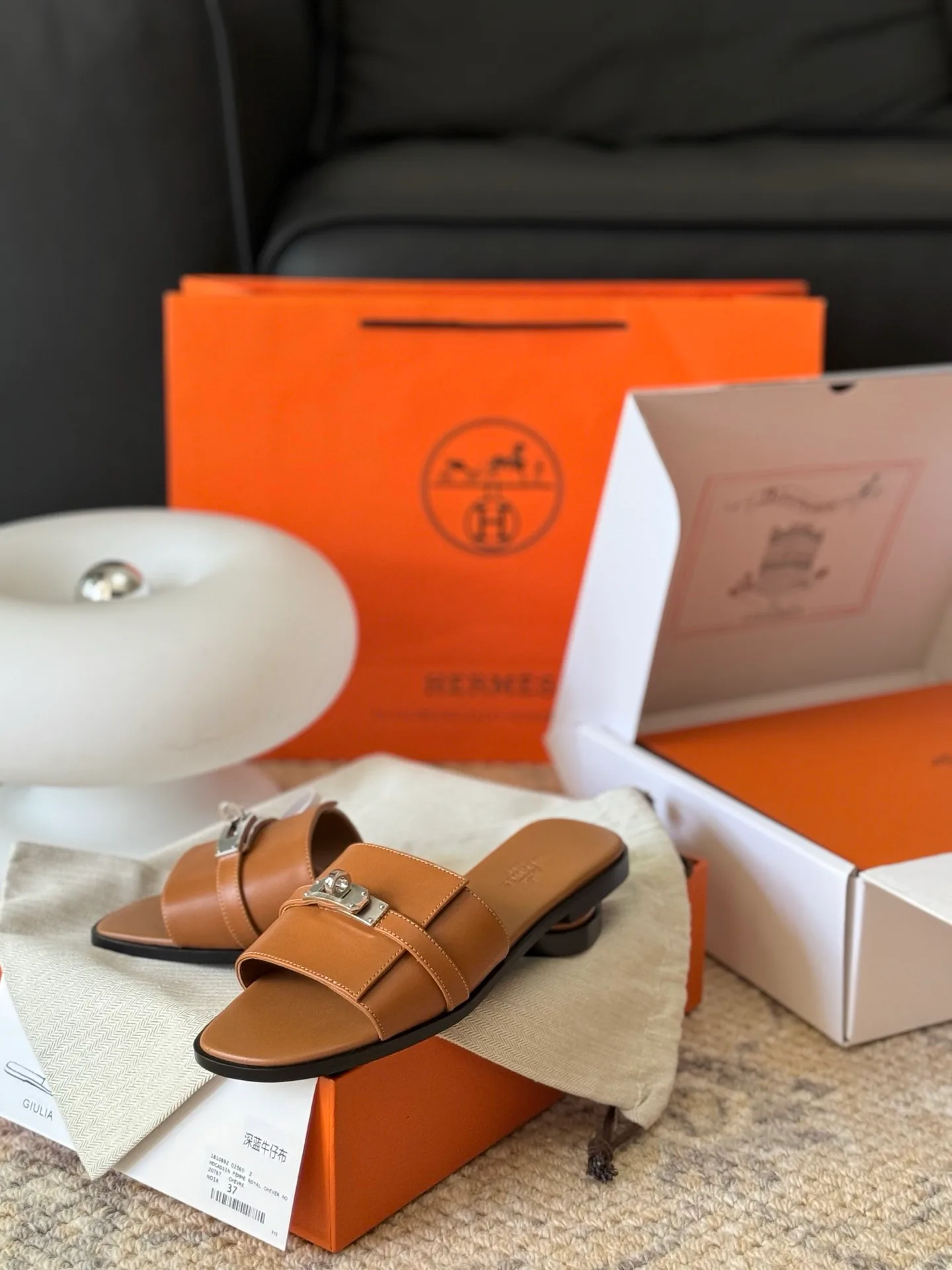 Шлепанцы Женские Hermes 14335135