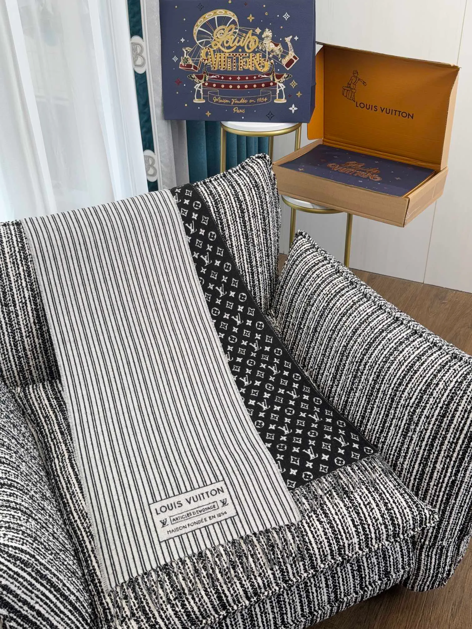 Шарфы Louis Vuitton 5049628