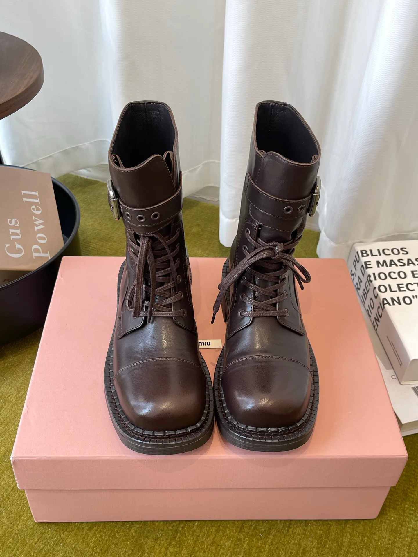 Ботинки Женские Miu Miu 19578525