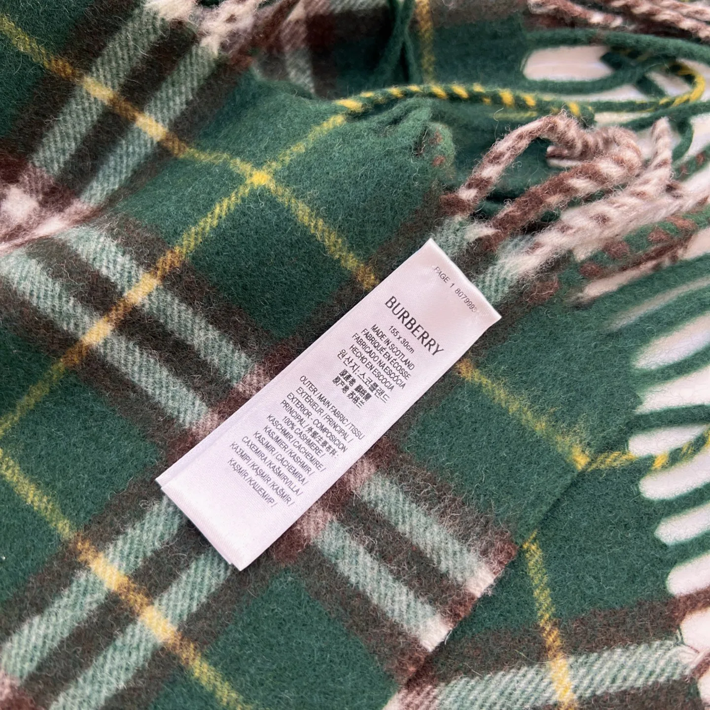 Шарфы Burberry 5253471