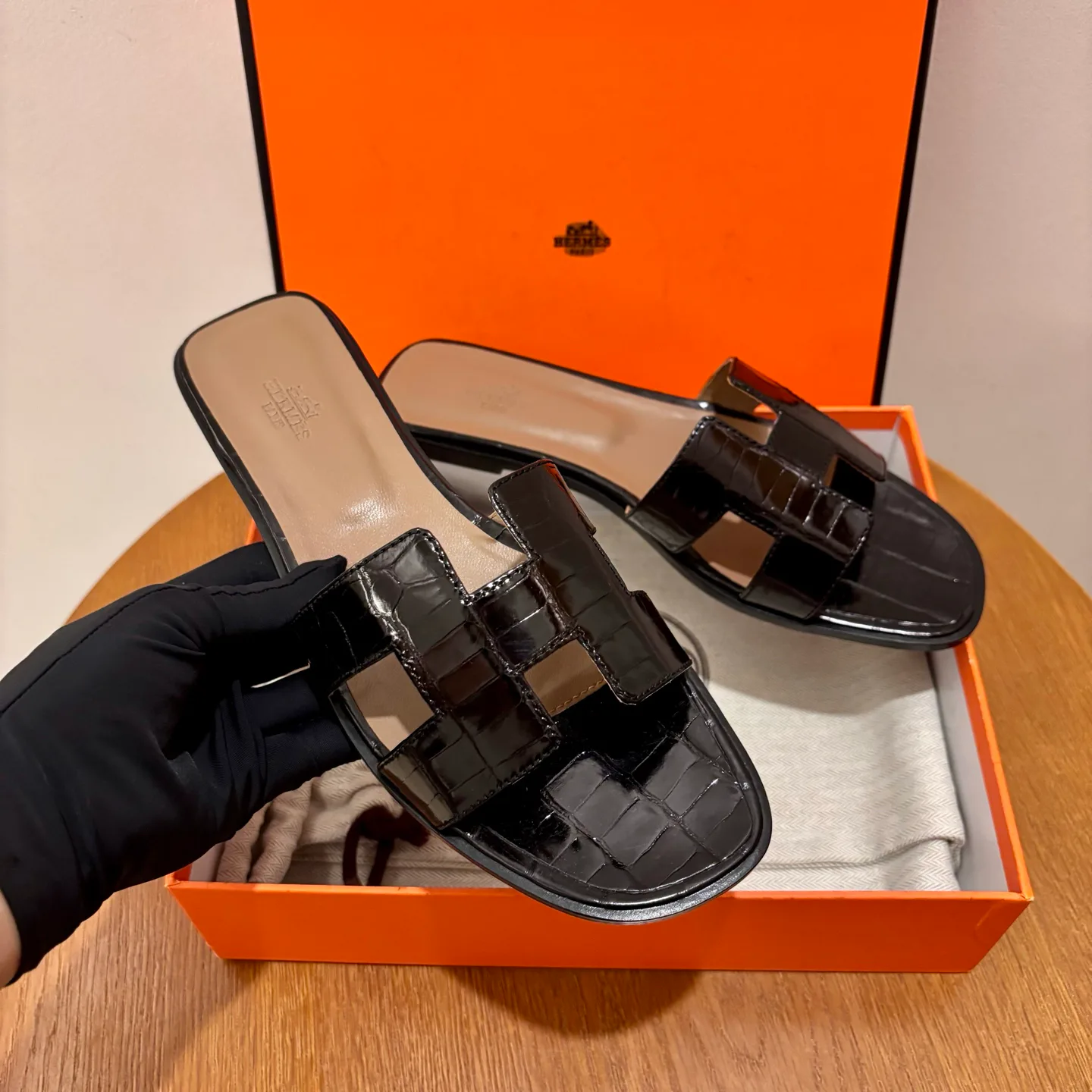 Шлепанцы Женские Hermes 4503988