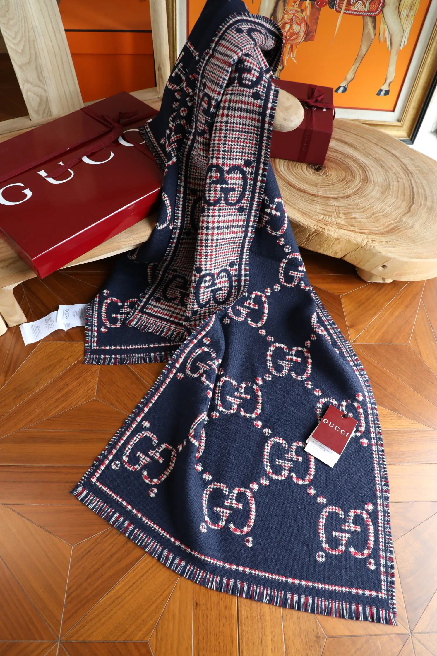 Шарфы Gucci 638106