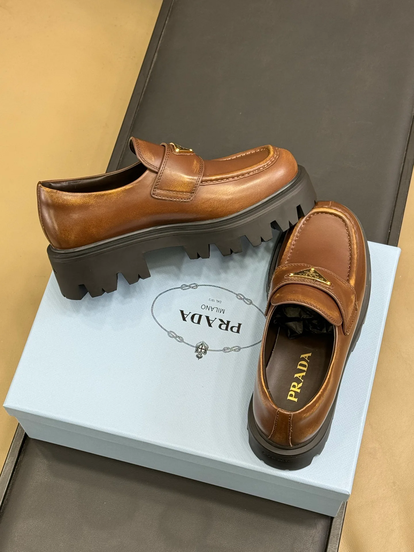 Лоферы Женские Prada 402420