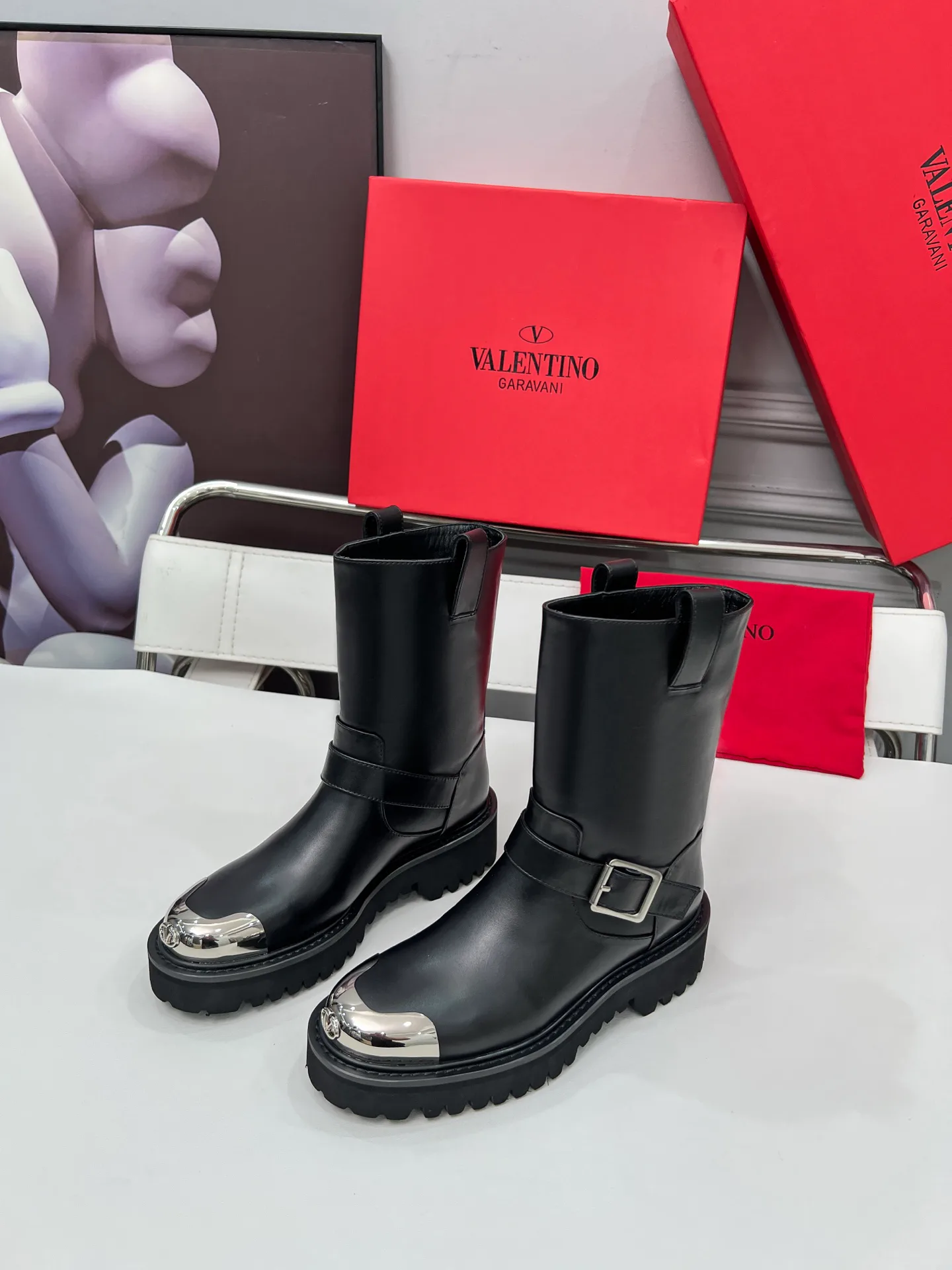 Ботинки Женские Valentino 655628