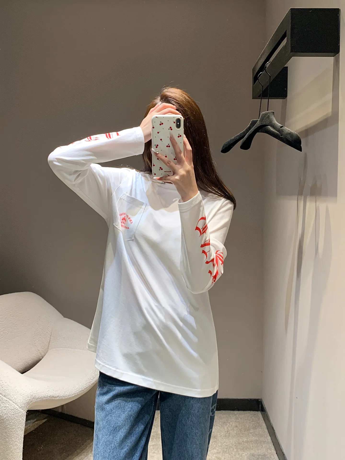 Футболки Женские Chrome Hearts 4275827