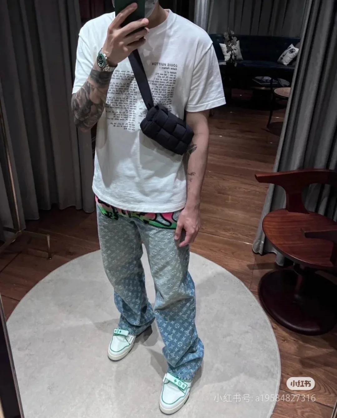 Джинсы Мужские Louis Vuitton 8973457