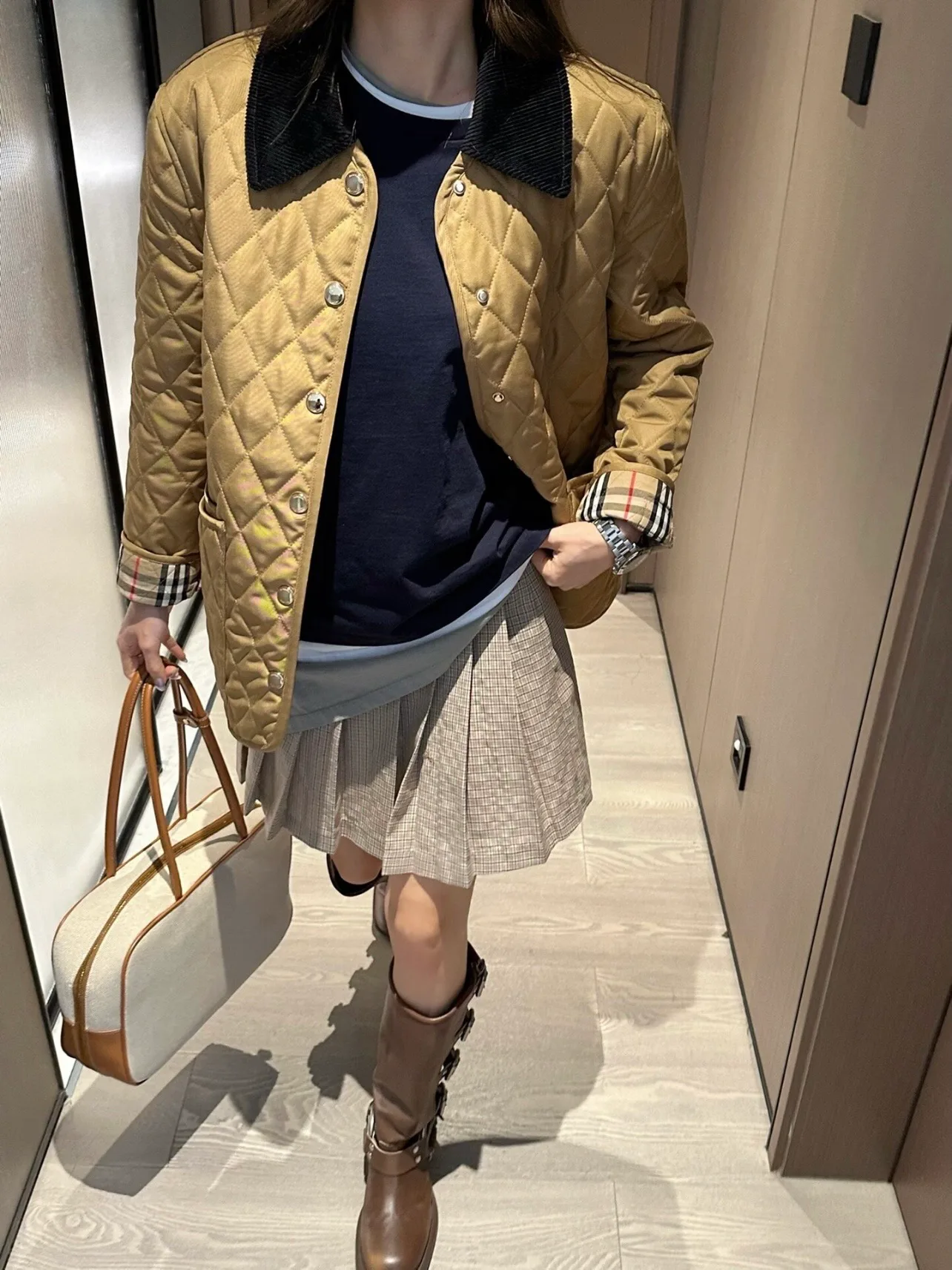 Куртки И Пуховики Женские Burberry 18713649