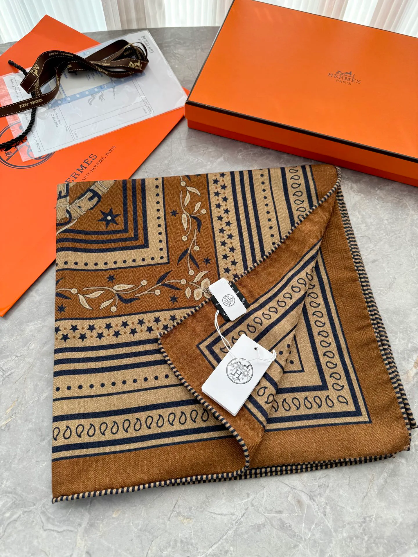 Шарфы Hermes 17323800