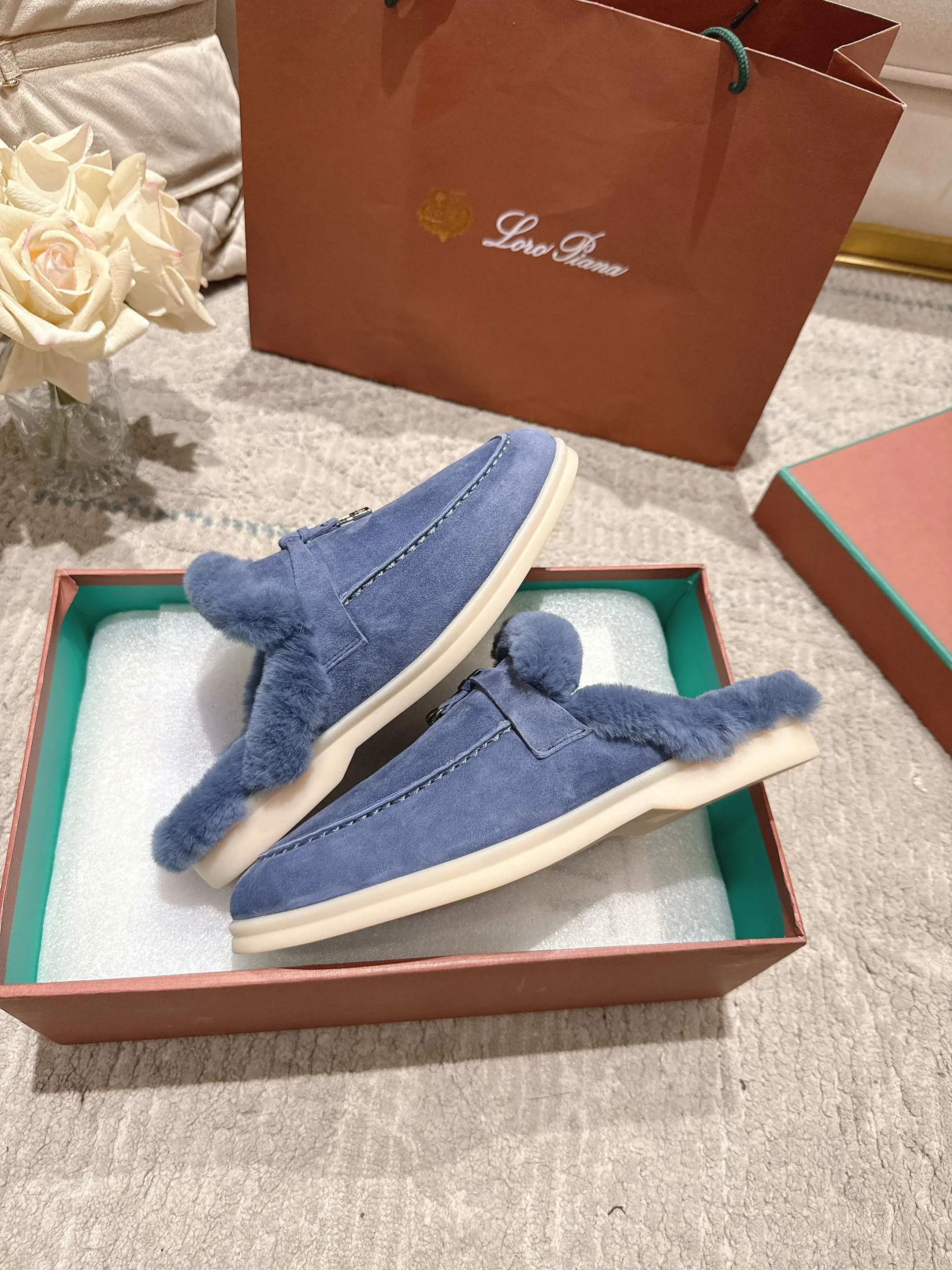 Мюли И Сабо Женские Loro Piana 140396