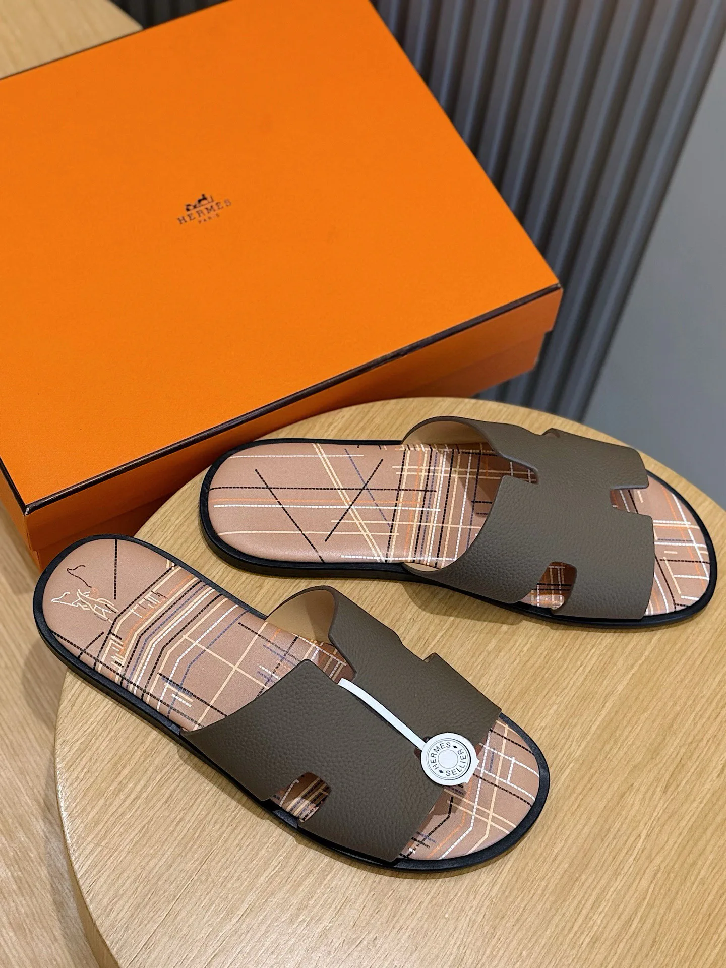 Тапочки Мужские Hermes 13182407