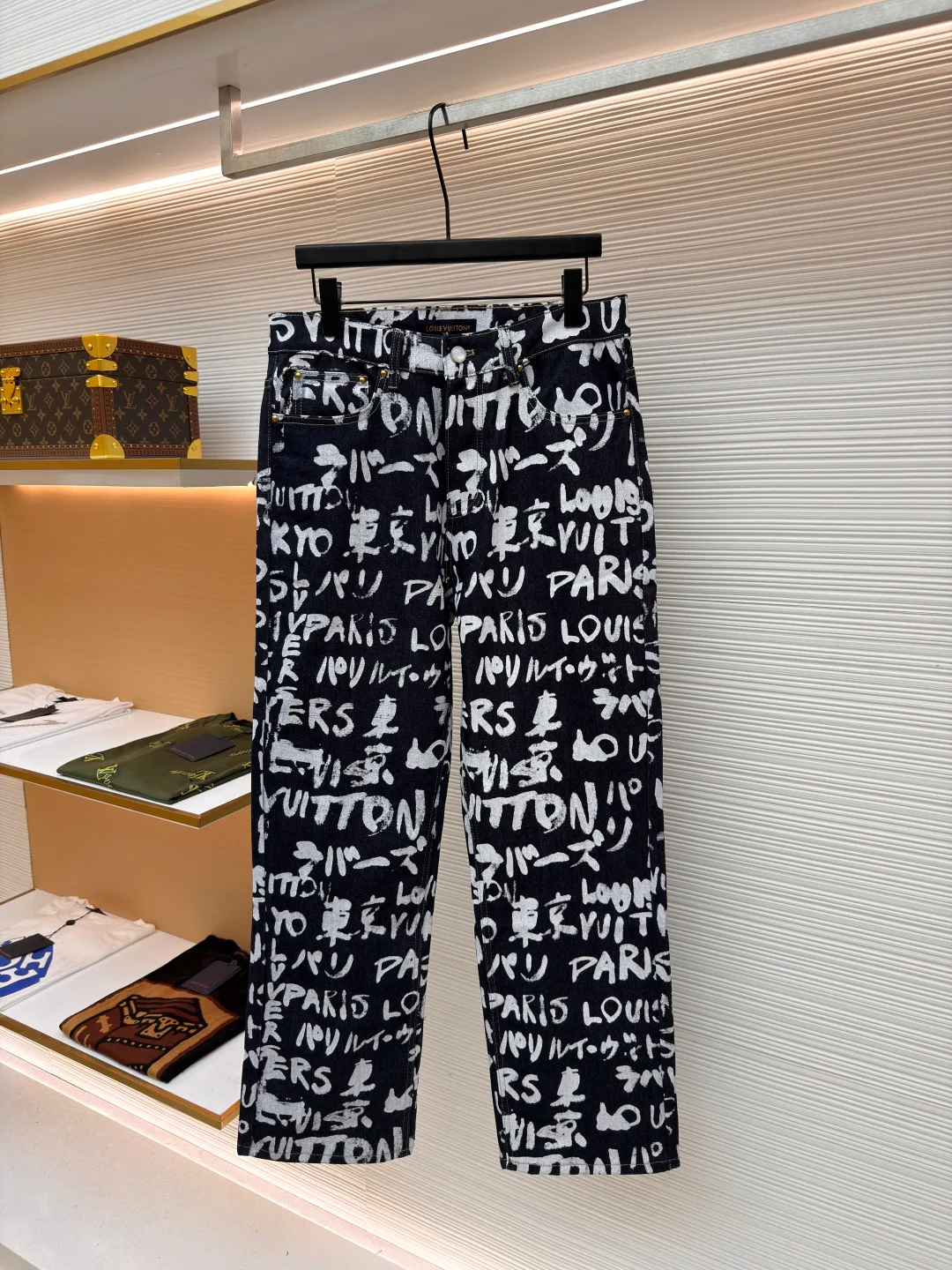 Джинсы Мужские Louis Vuitton 1566566