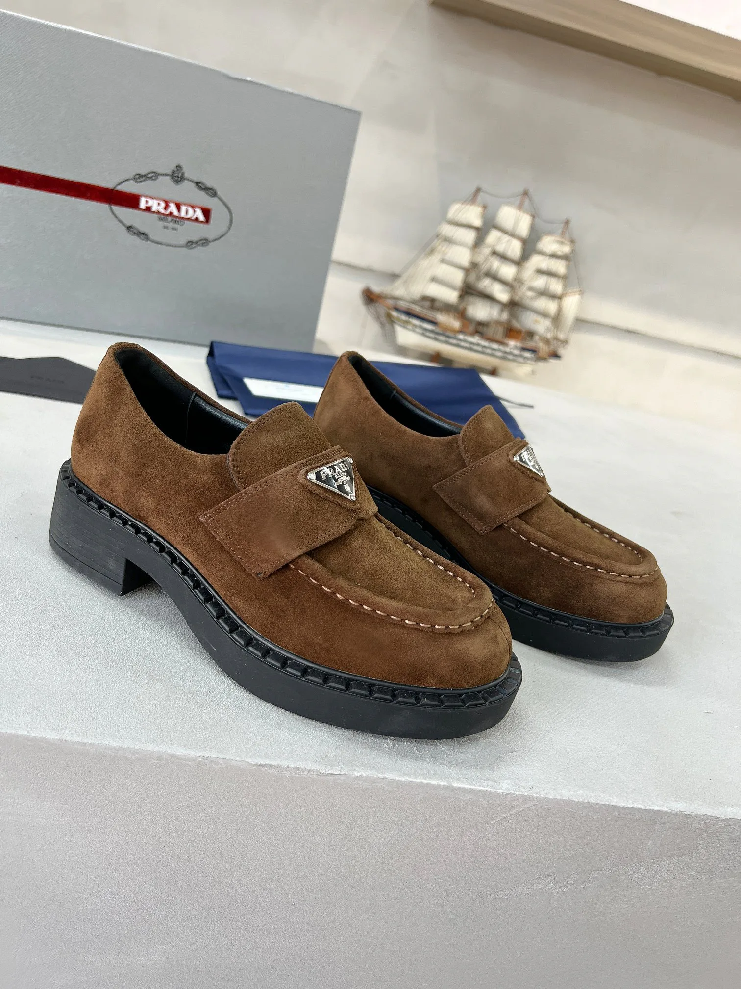 Лоферы И Мокасины Женские Prada 17524716