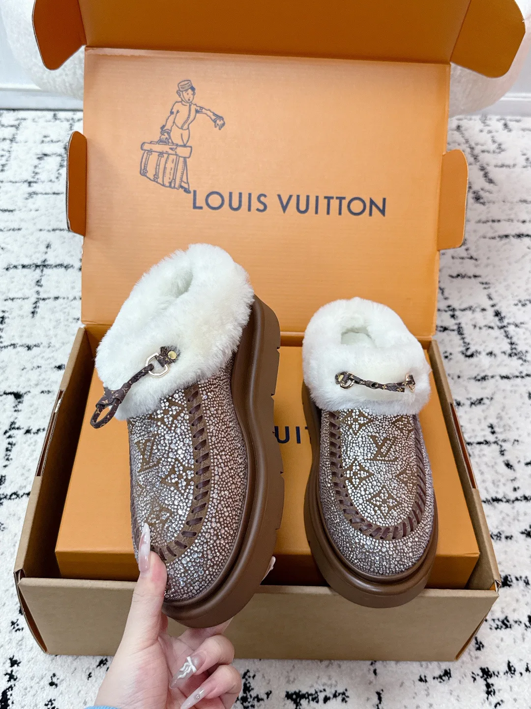 Угги Женские Louis Vuitton 447194