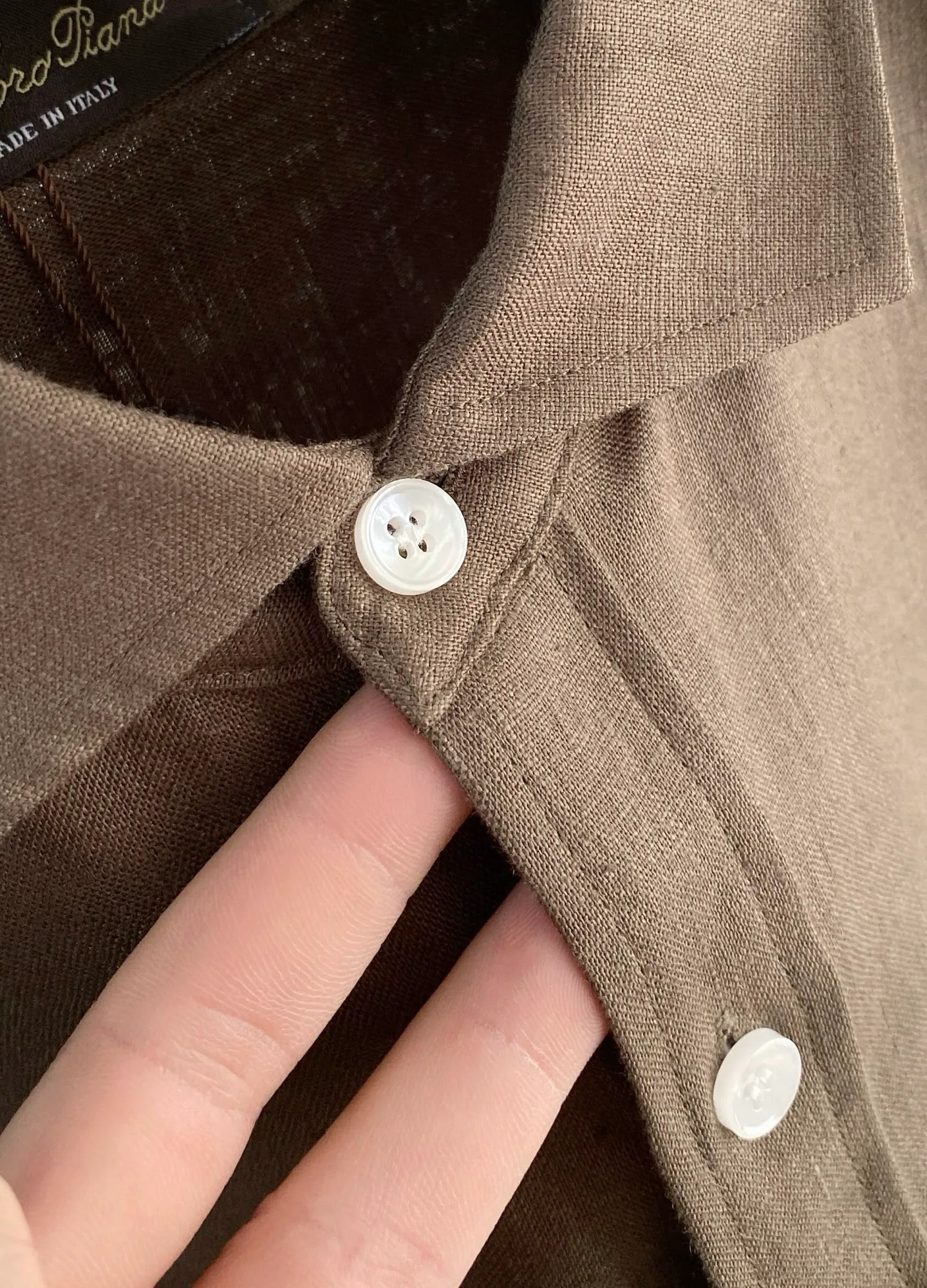 Рубашки Мужские Loro Piana 11929747