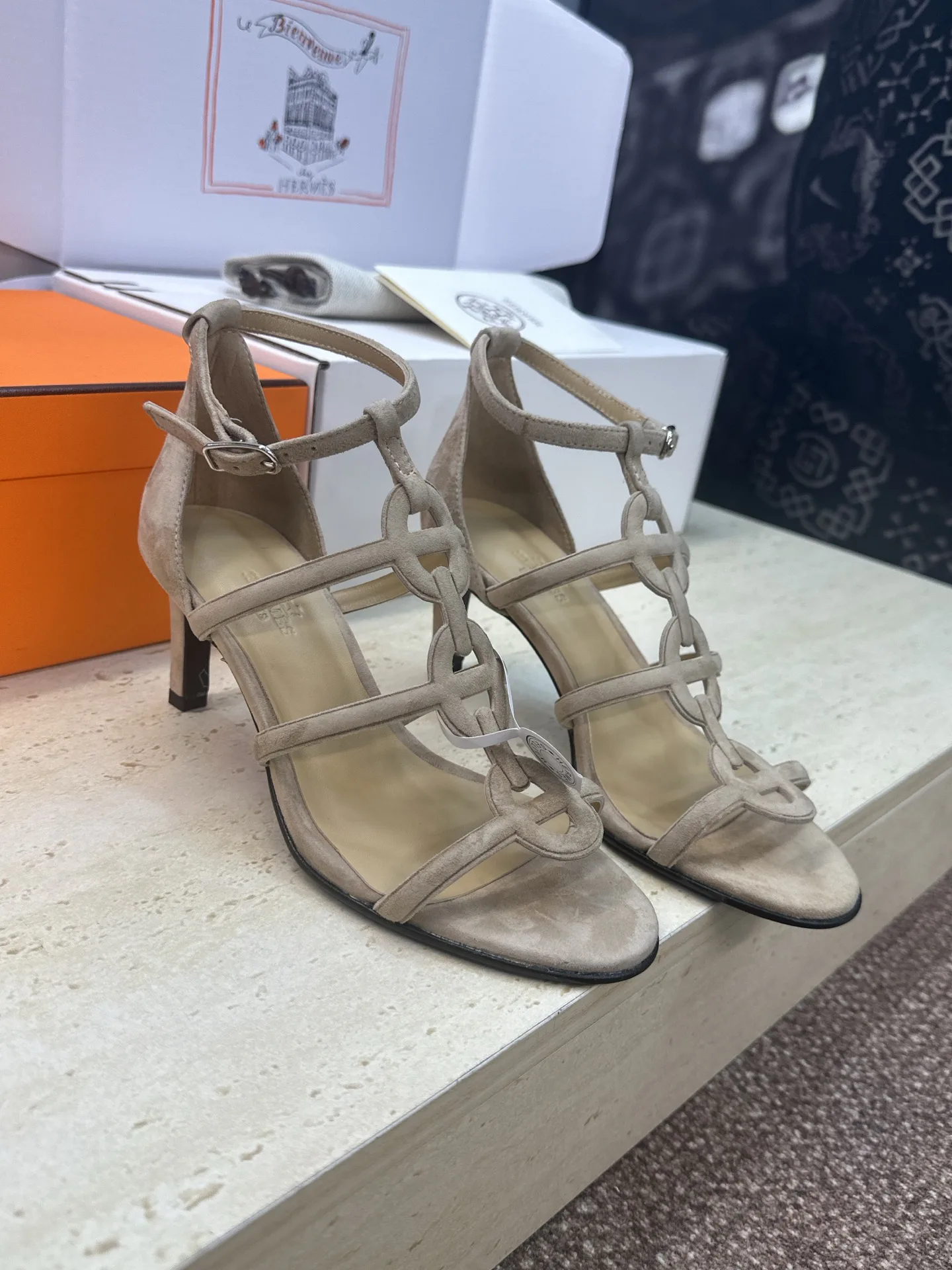 Босоножки Женские Hermes 11465221