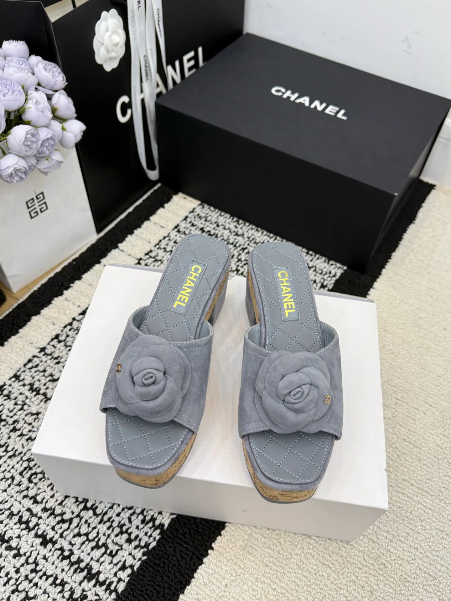 Босоножки Женские Chanel 1224414