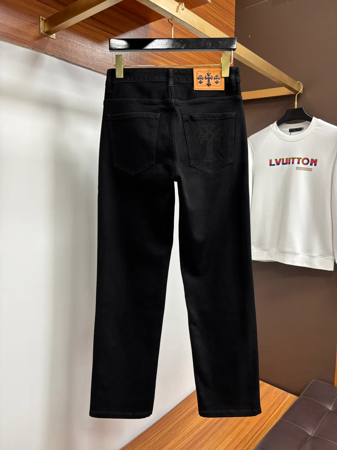 Джинсы Мужские Chrome Hearts 11236164