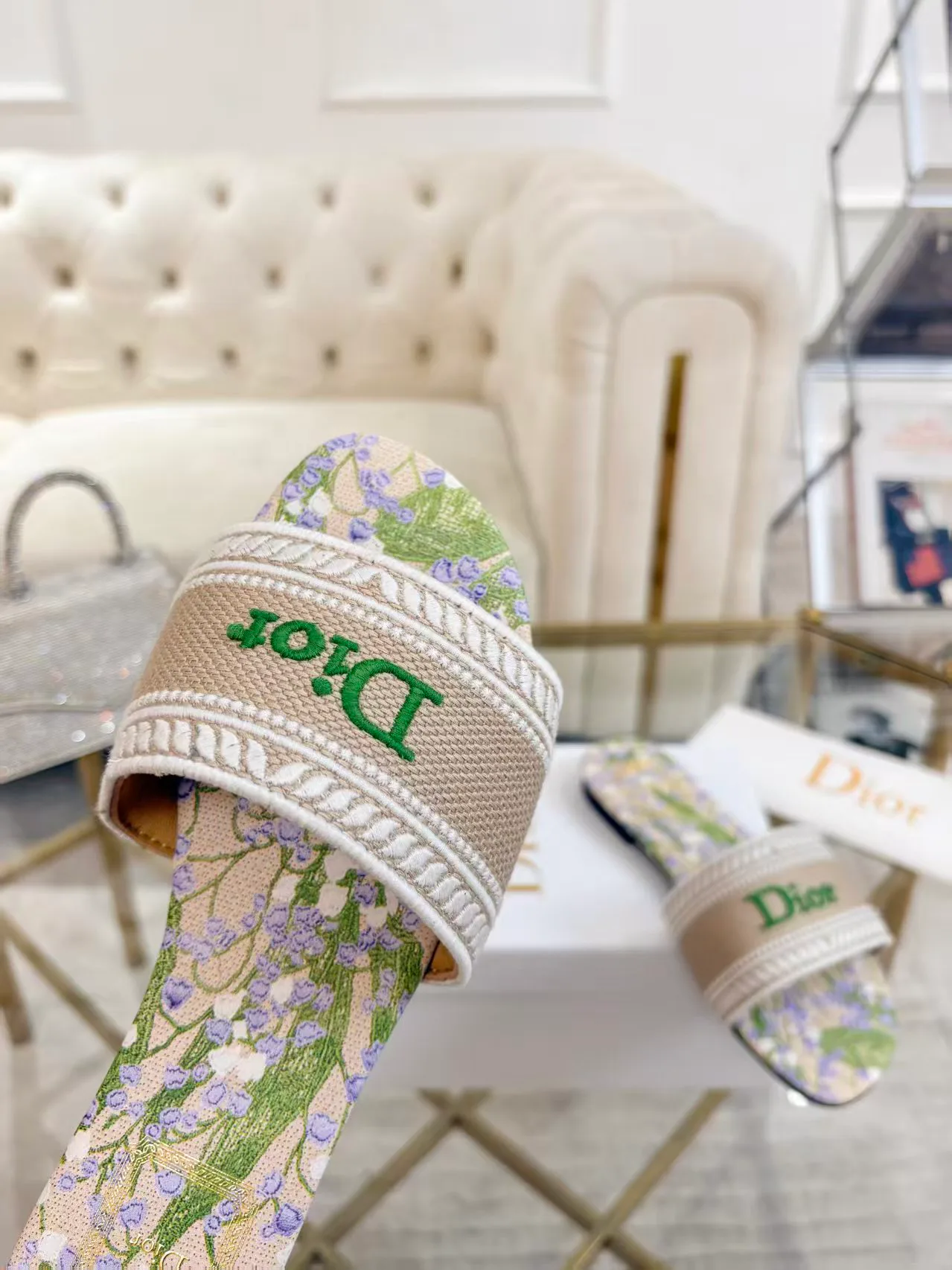 Шлепанцы Женские Christian Dior 11764063