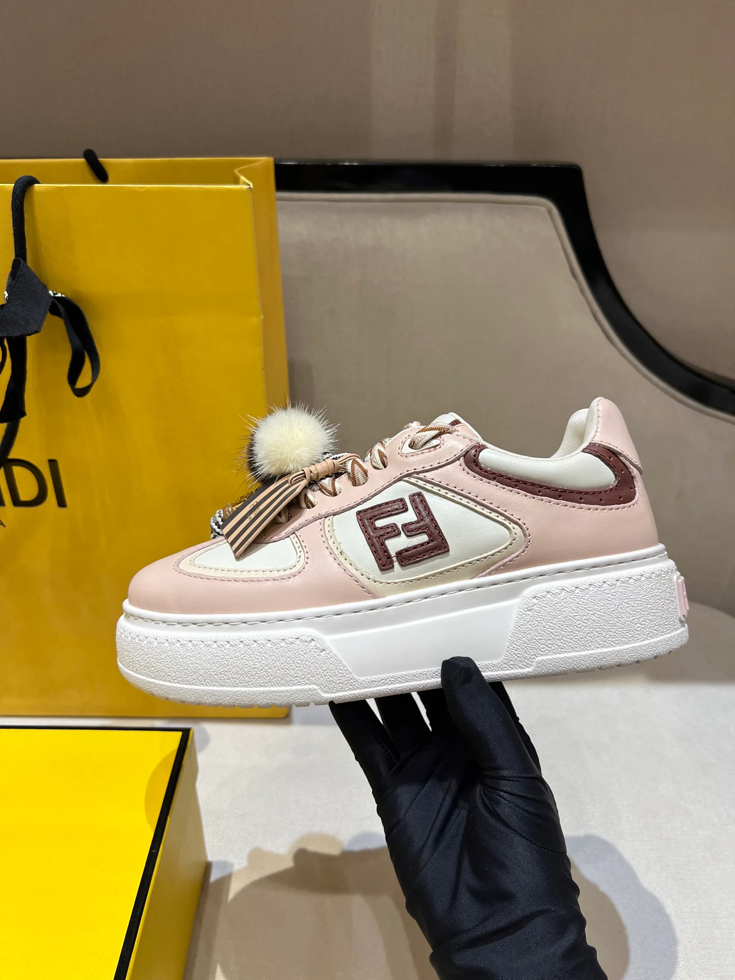 Кеды Женские Fendi 139617