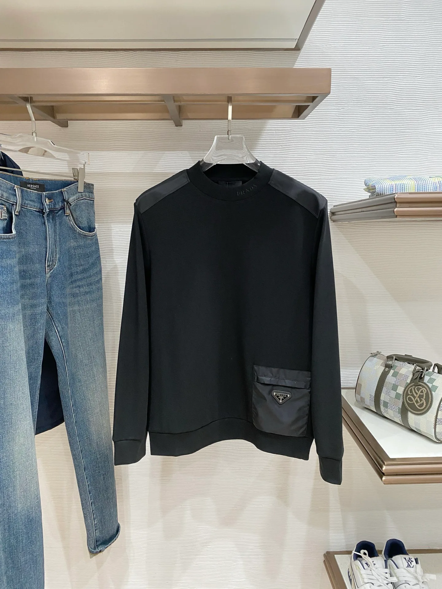 Лонгсливы Мужские Prada 452560