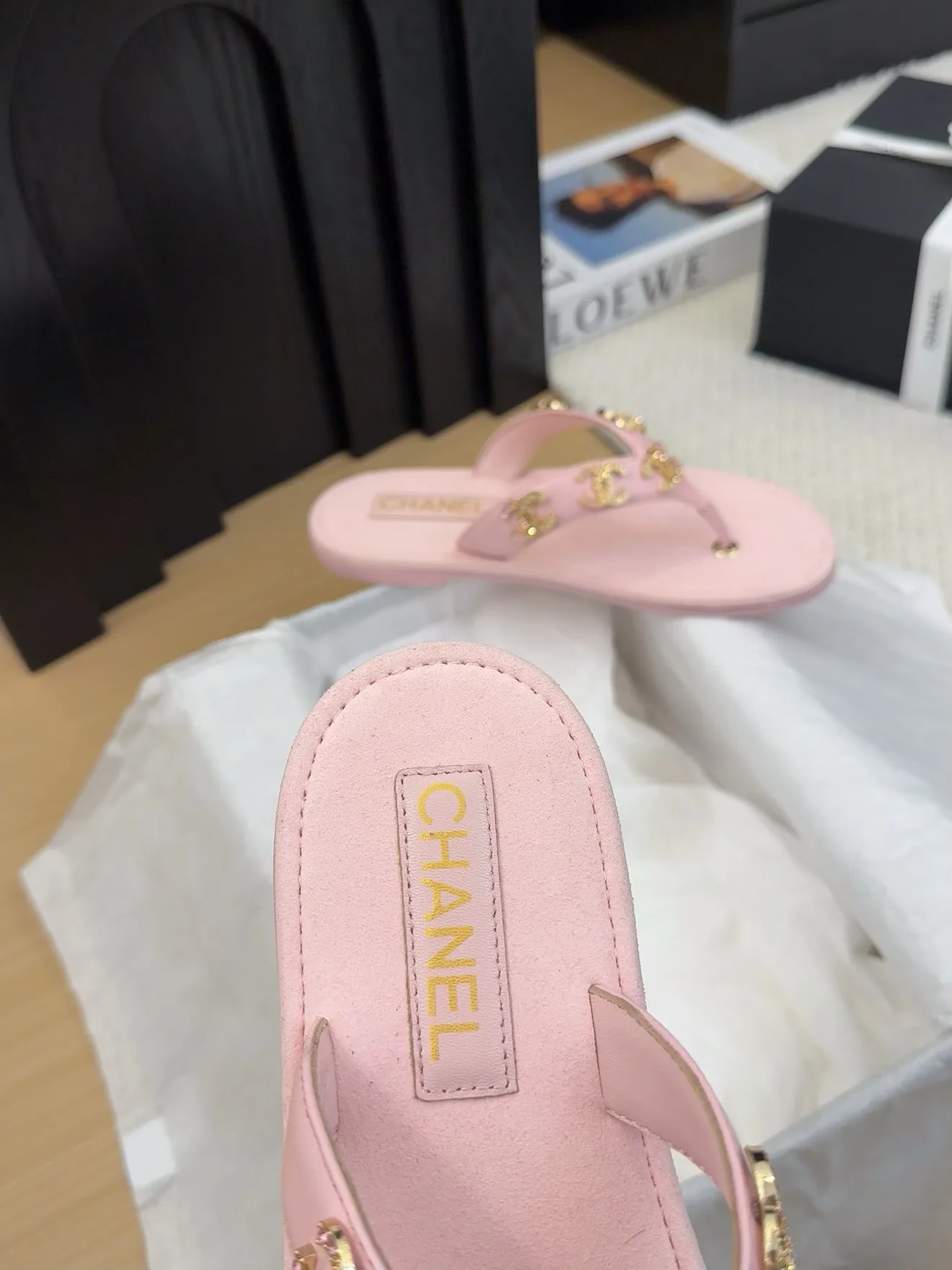 Шлепанцы Женские Chanel 25917