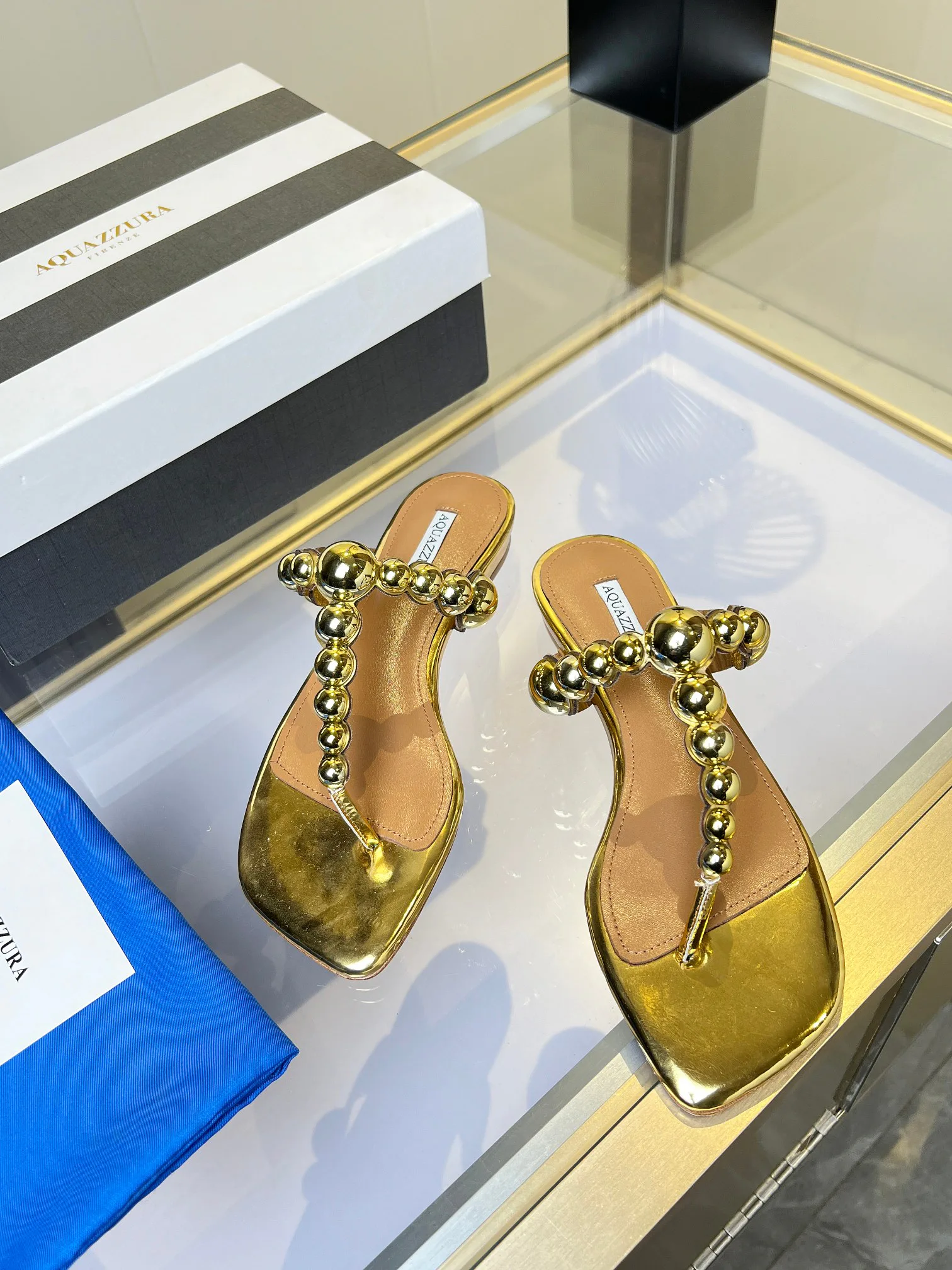 Шлепанцы Женские Aquazzura 14184