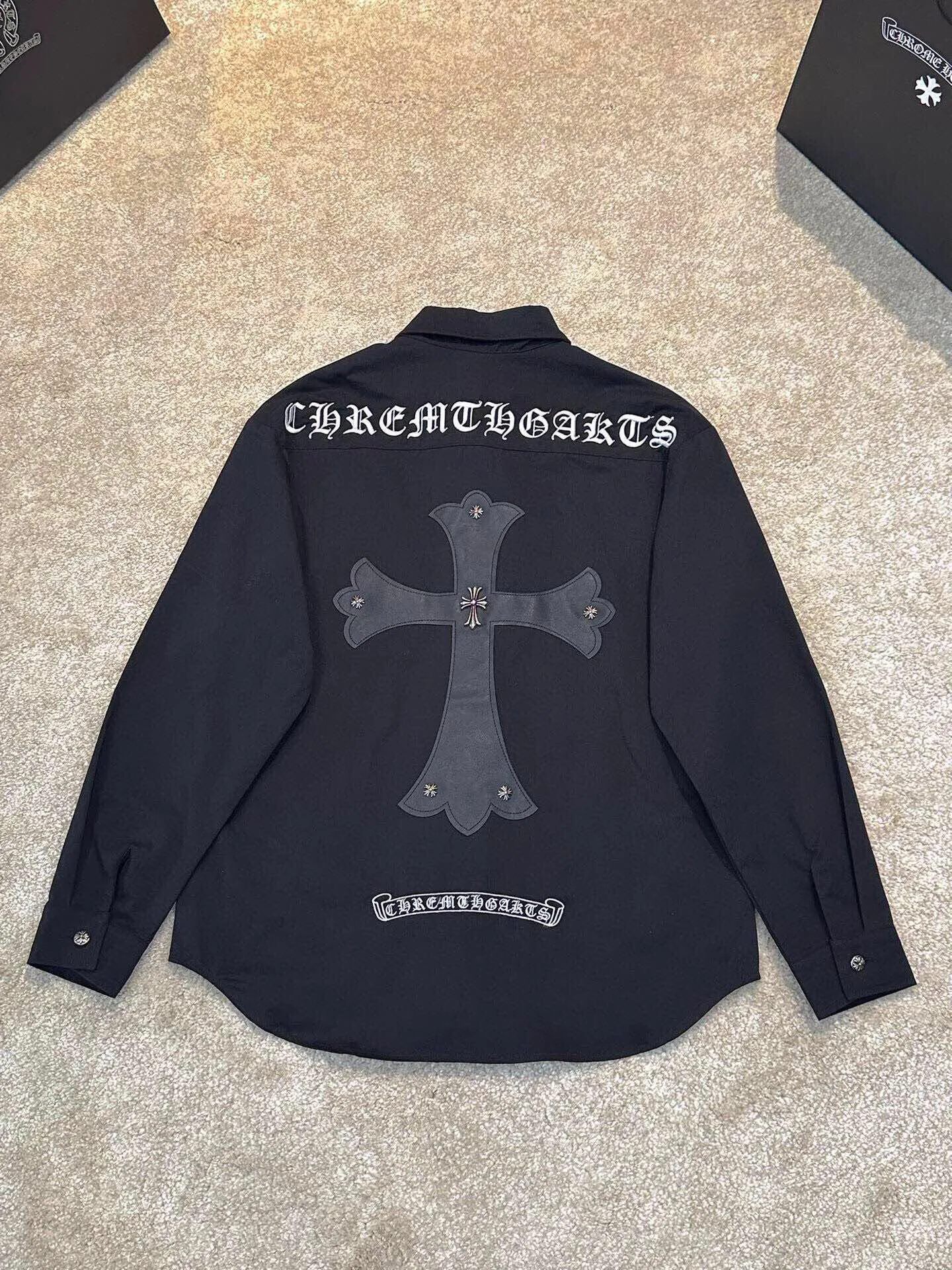 Рубашки Мужские Chrome Hearts 787712