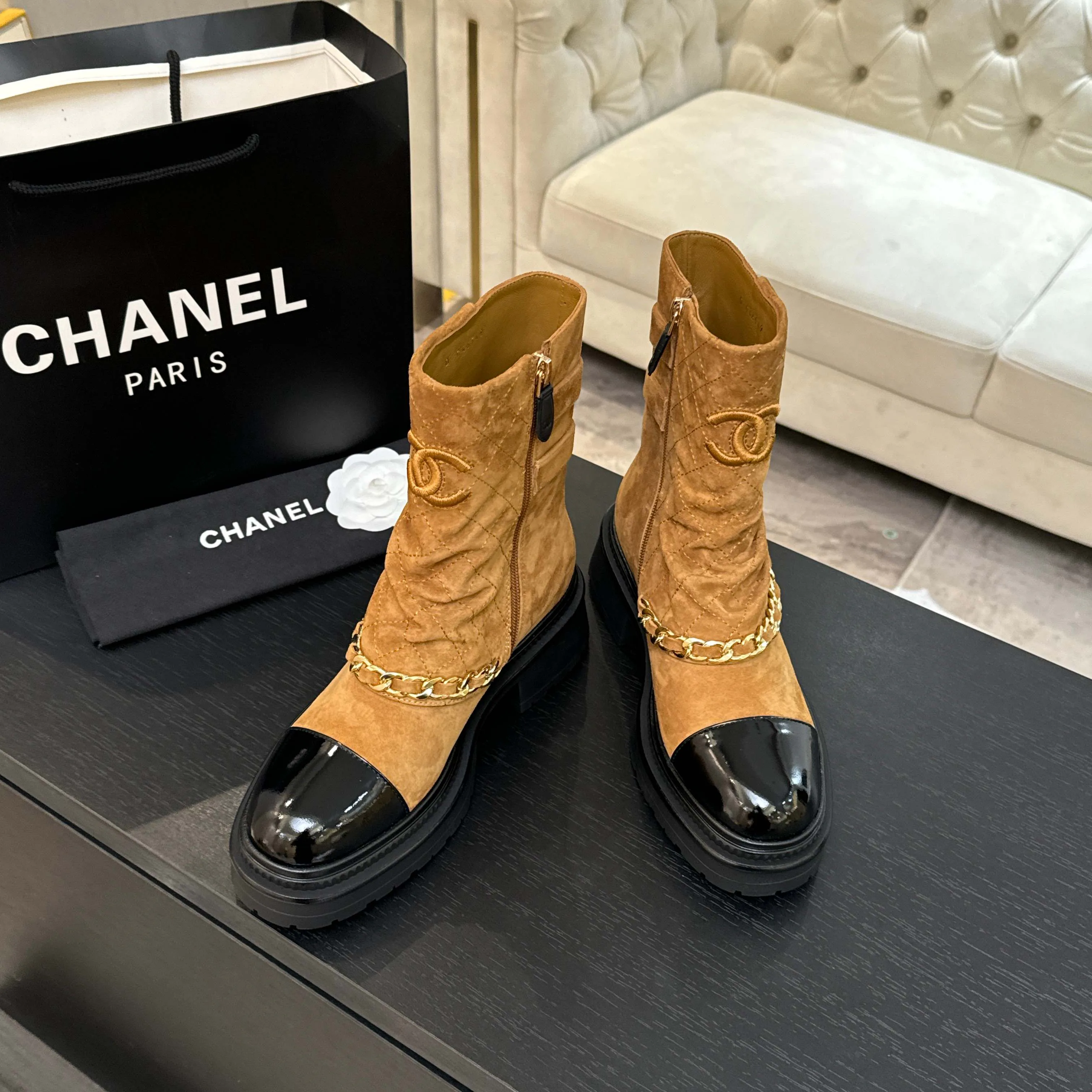 Ботинки Женские Chanel 479856