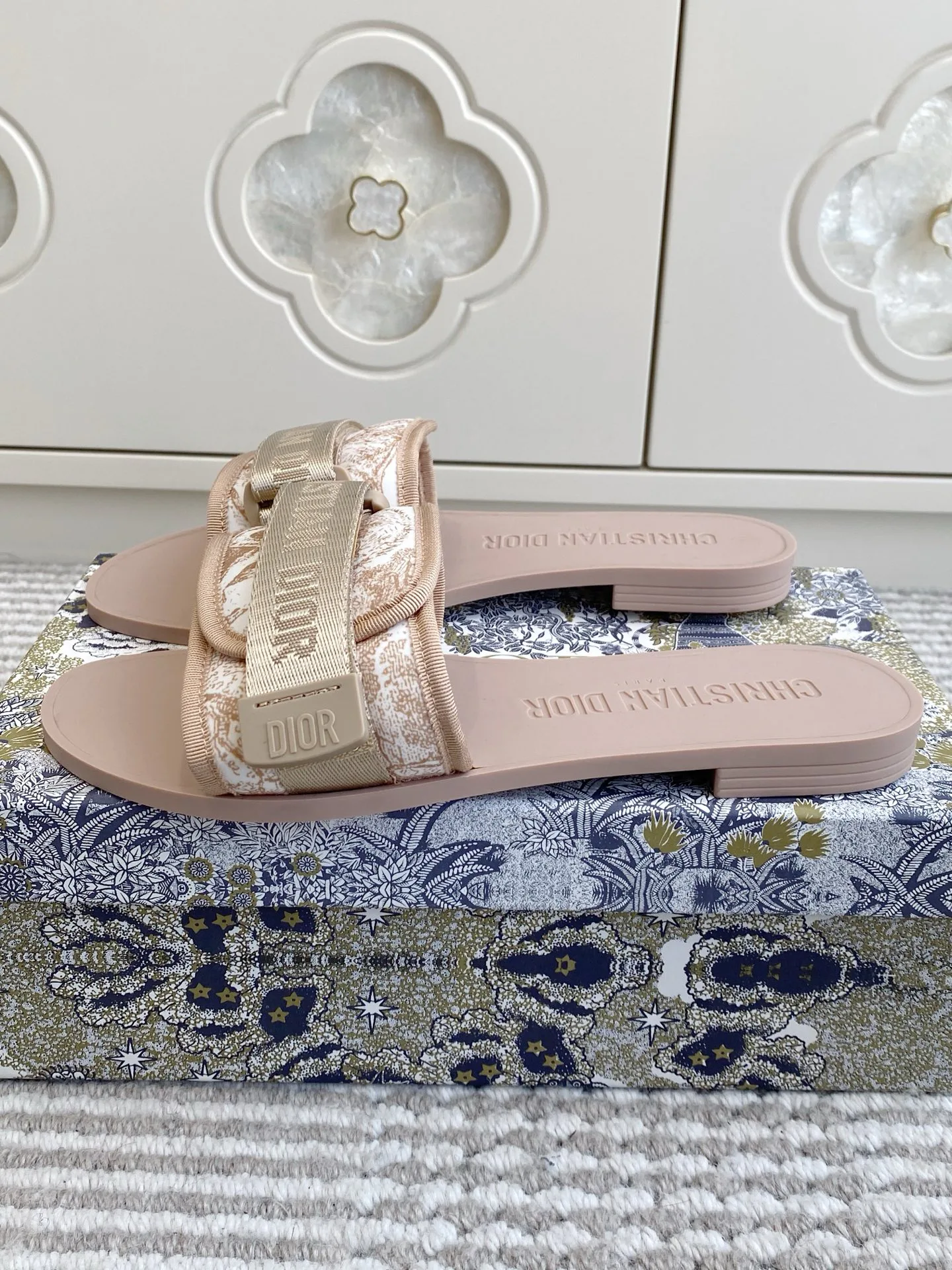 Шлепанцы Женские Christian Dior 3019844