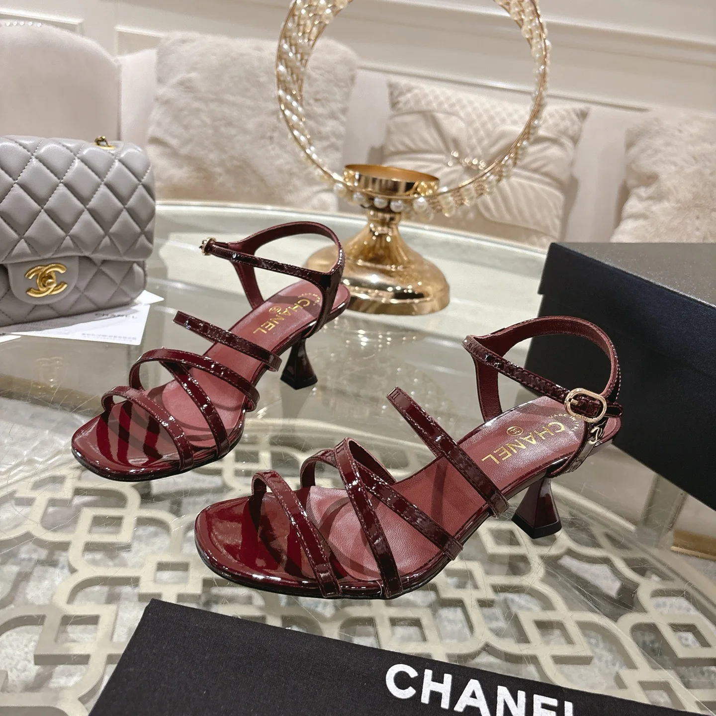 Босоножки Женские Chanel 384920