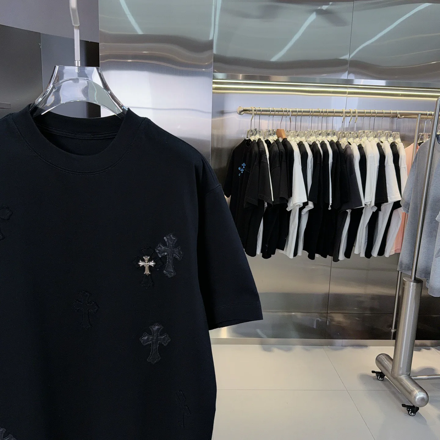 Футболки Мужские Chrome Hearts 11536396
