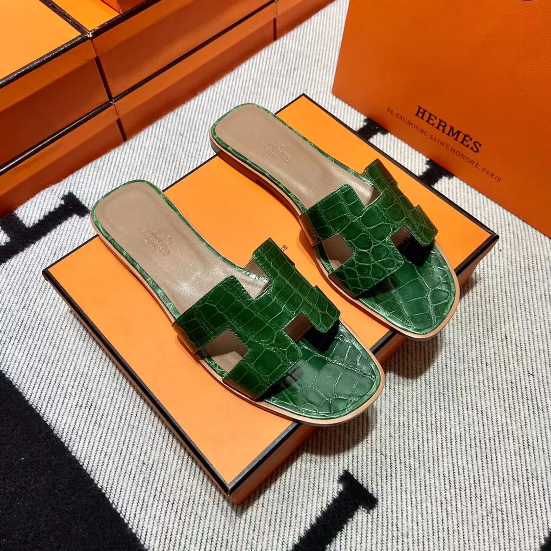 Шлепанцы Женские Hermes 4340579