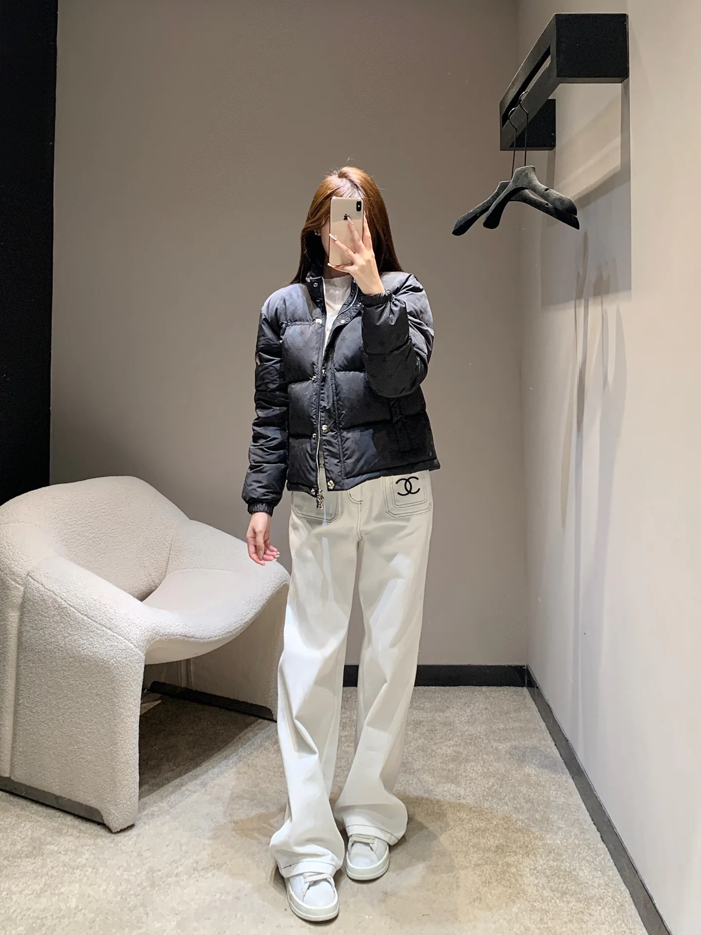 Куртки И Пуховики Женские Chrome Hearts 337412