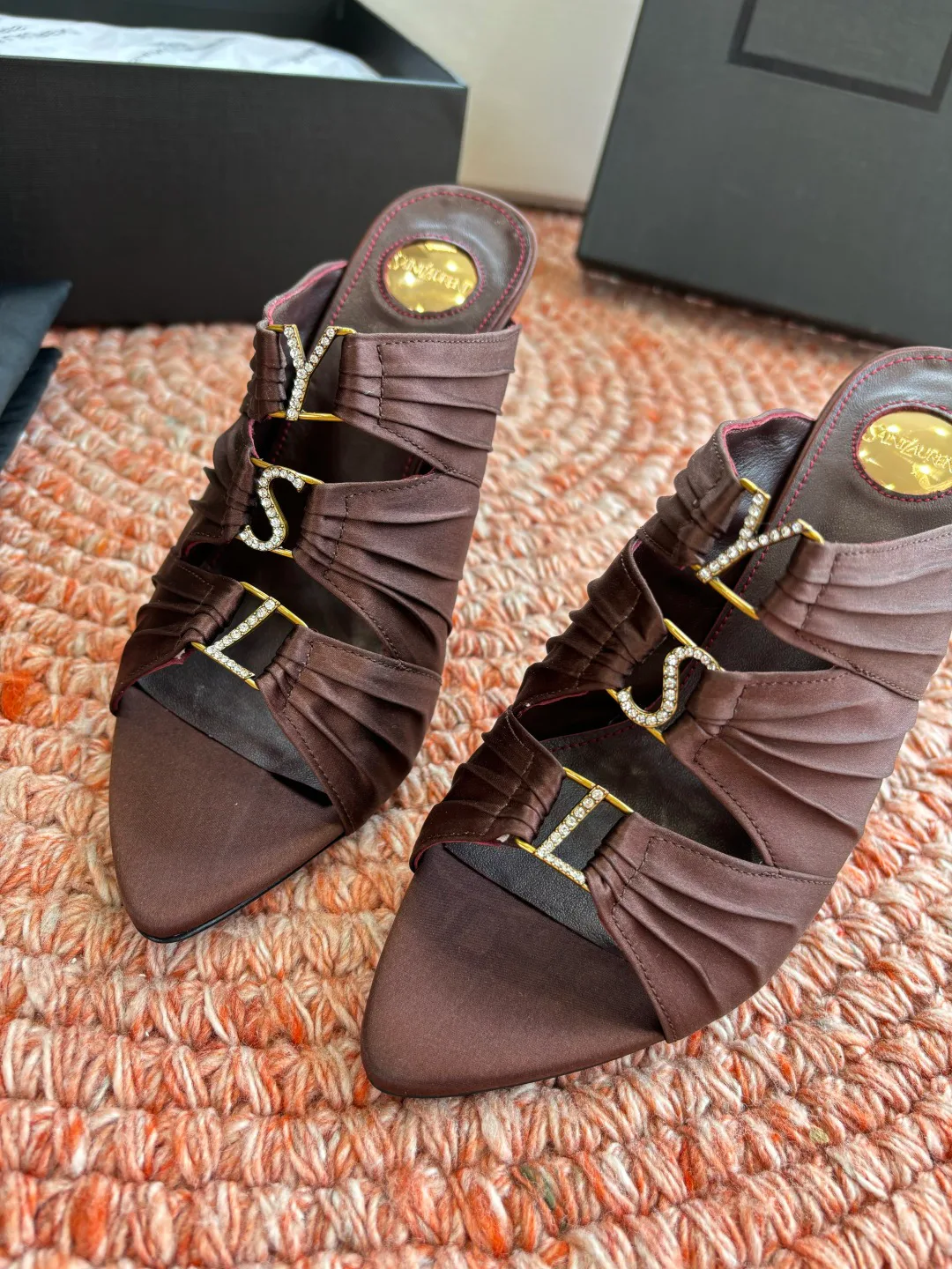 Босоножки Женские Saint Laurent 10211622