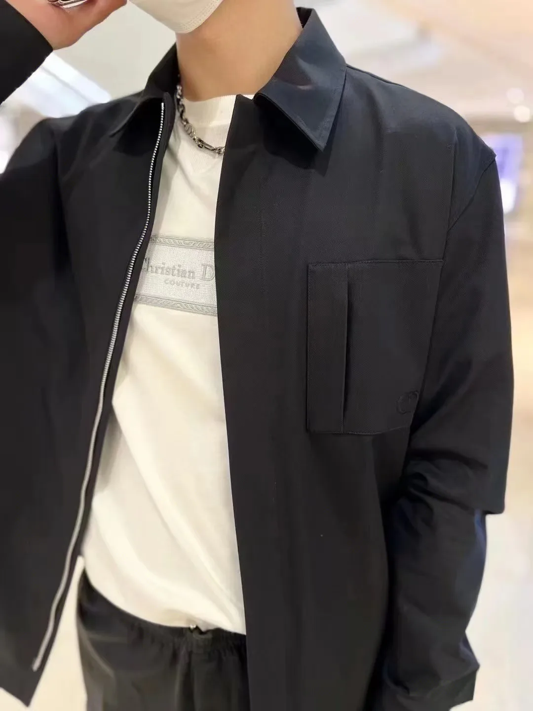 Куртки И Пуховики Мужские Christian Dior 9265479