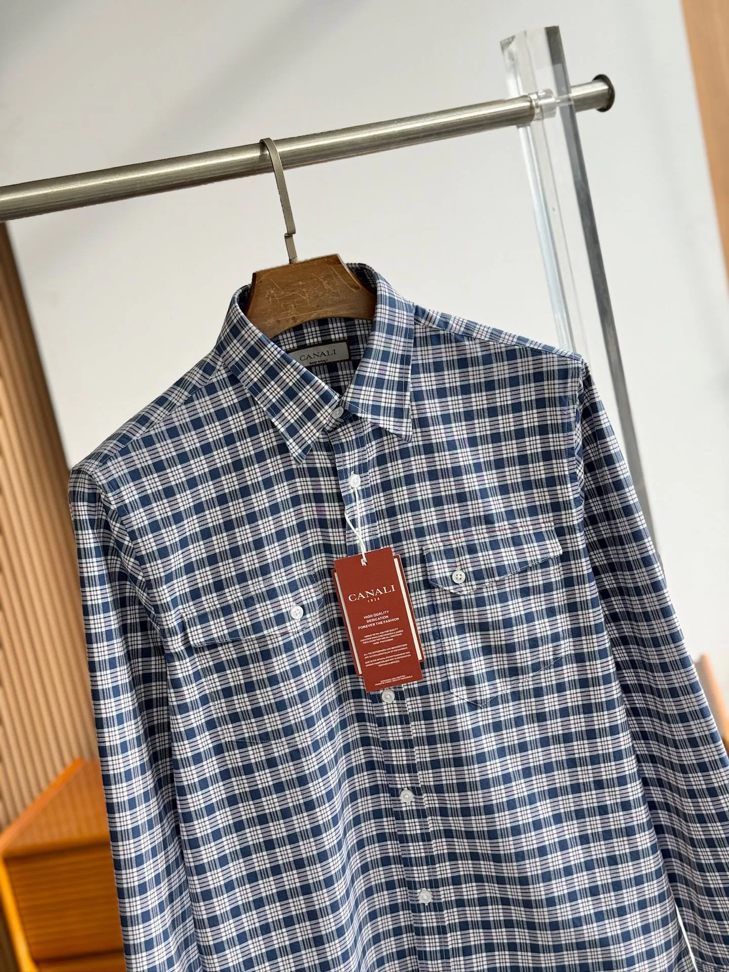 Рубашки Мужские Canali 437688