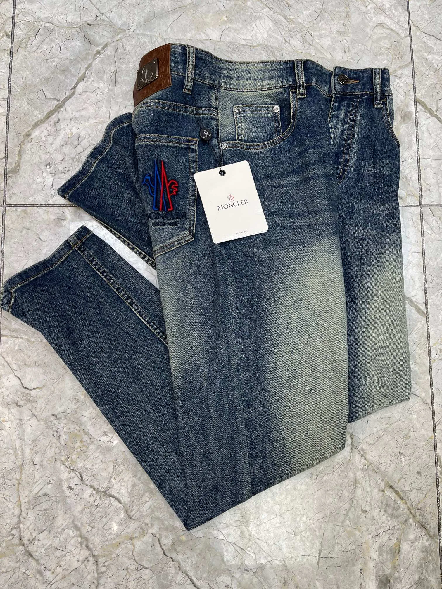 Джинсы Мужские Moncler 12551746