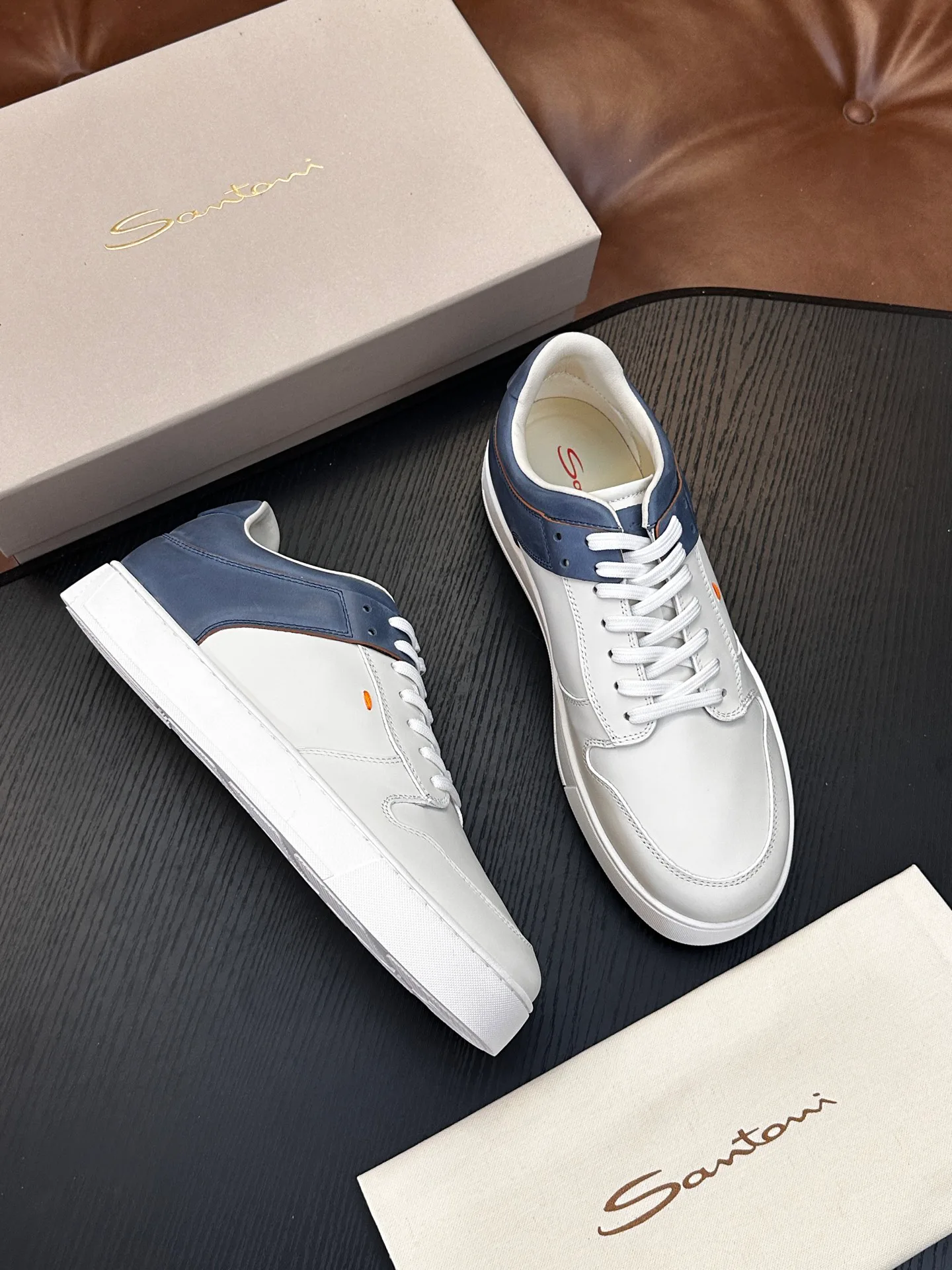 Лоферы И Туфли Мужские Santoni 13254736