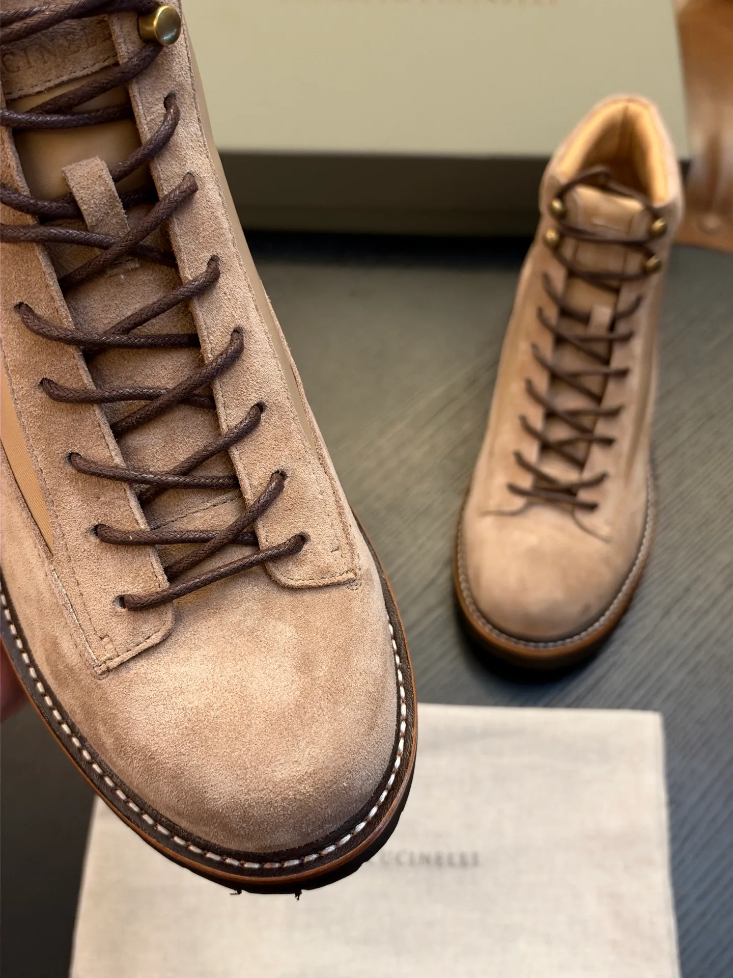 Ботинки Мужские Brunello Cucinelli 18893840
