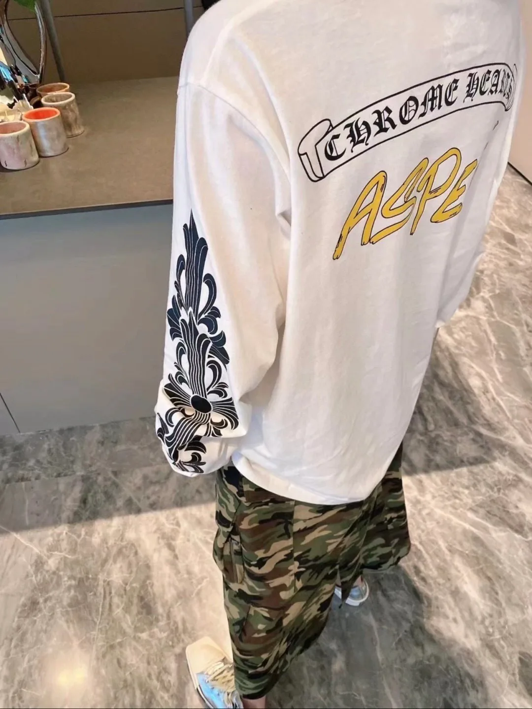 Лонгсливы Женские Chrome Hearts 11164502