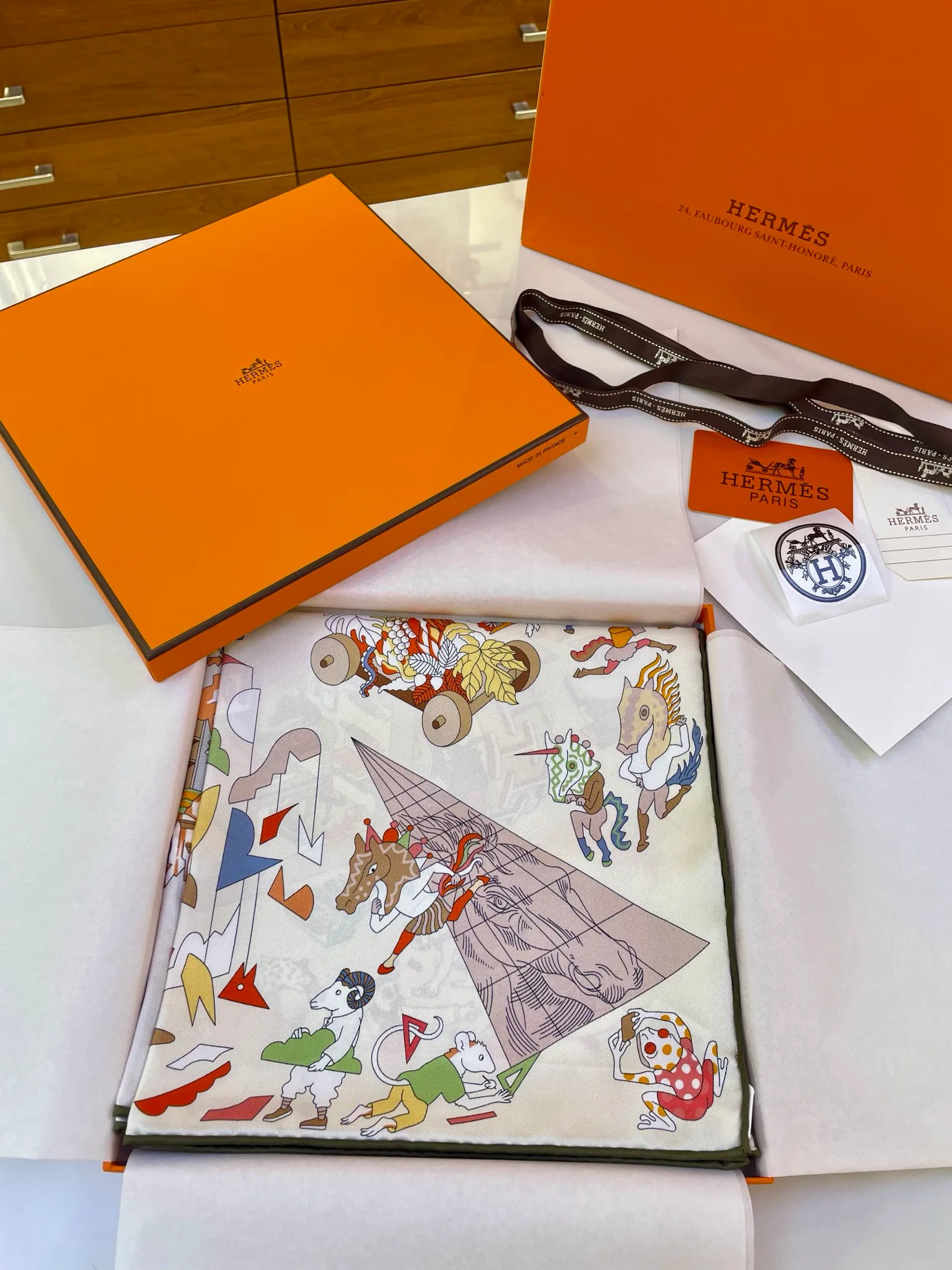 Шарфы Hermes 1309730