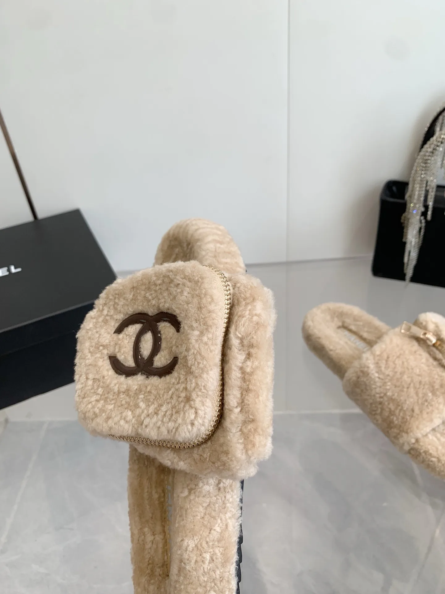 Тапочки Женские Chanel 65594